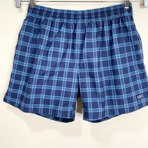 Polo by Ralph Lauren Plaid Mesh Lined Swim Trunks XXL EUC